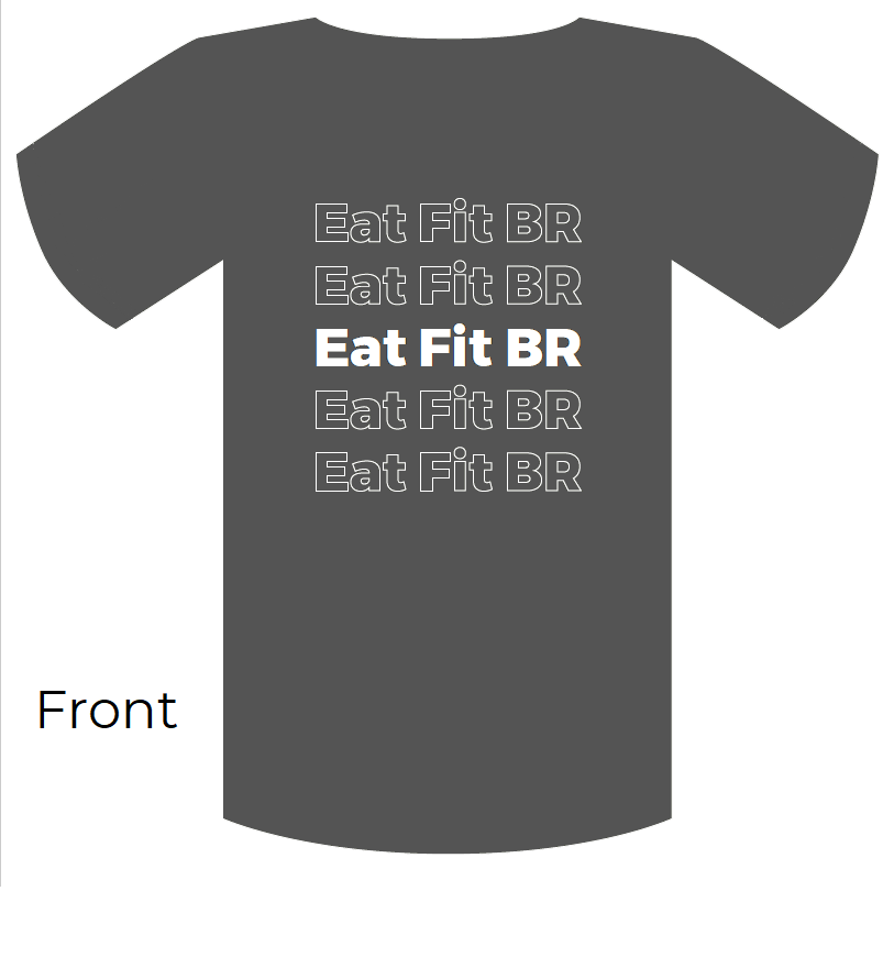 Eat Fit BR Crew Neck Jersey Unisex T-Shirt, , large image number 1